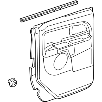 Chevy 22759855 Door Trim Panel