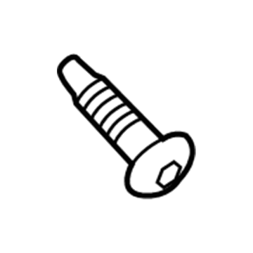 Cadillac 11609456 Glove Box Assembly Screw