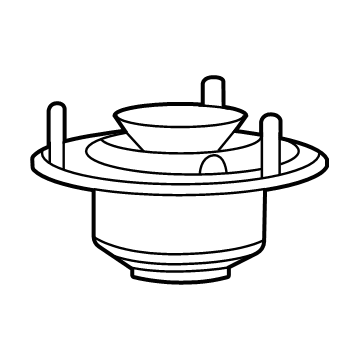 GM 84707099 Mount Assembly, Front Strut