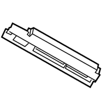 GM 23435605 Baffle Assembly, Radiator Air