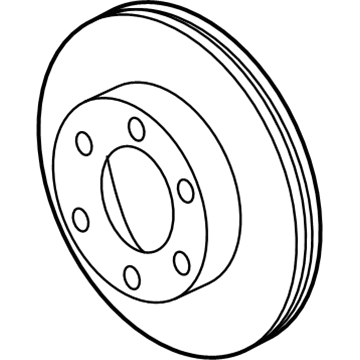 GM 15202106 Front Brake Rotor