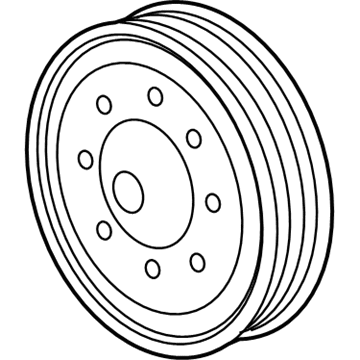 Cadillac 12652047 Pulley