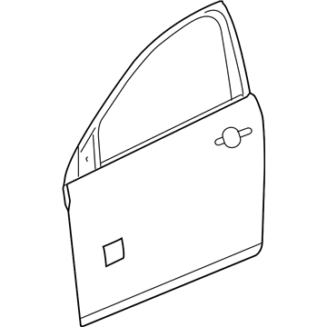 GM 20965461 Door,Front Side