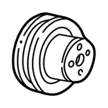 GMC 12474490 Pulley