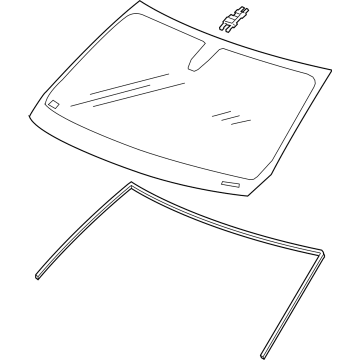 GM 84734332 Windshield Assembly, .