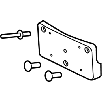 GM 92257957 Bracket, Front License Plate