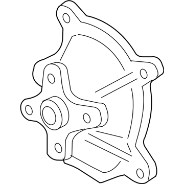 Pontiac 12702111 Water Pump