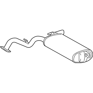 Pontiac Vibe Muffler - 88975831