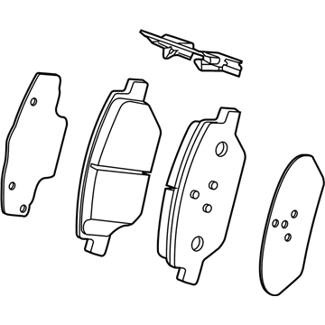 Cadillac 42790921 Brake Pads