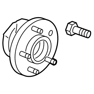 Cadillac 13544843 Hub Assembly