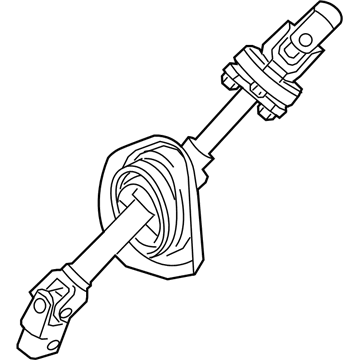 GM 22816652 Steering Gear Coupling Shaft