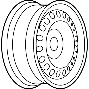 Pontiac 22775569 Spare Wheel