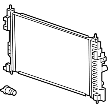 Buick 23453634 Radiator