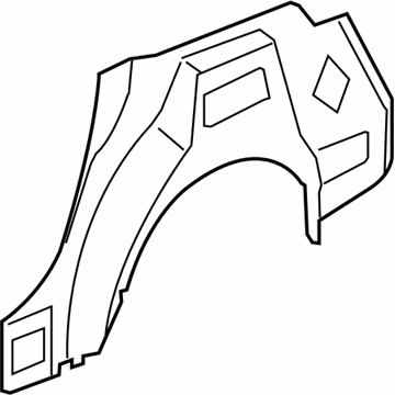 GM 22810644 Panel, Rear Wheelhouse Outer