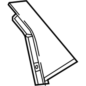 GM 26699949 Applique Assembly, Rear Side Door Window Frame Rear