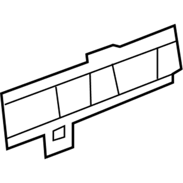 GM 25900490 Rail Assembly, Front Compartment Outer Side