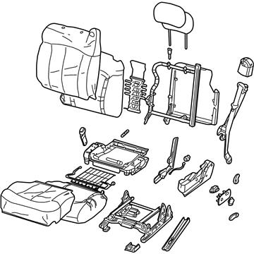 GMC 19126915 Seat Assembly