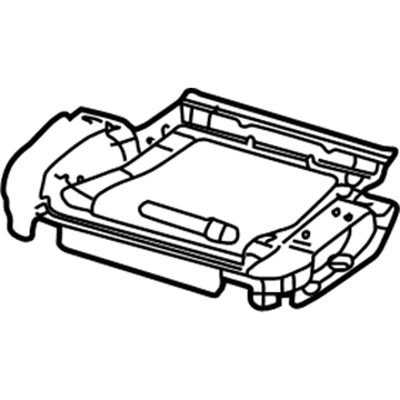 GMC 88943141 Seat Frame