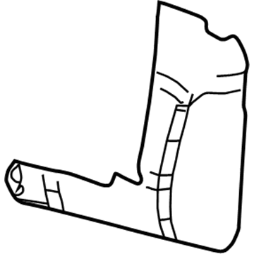 GMC 12473894 Seat Back Pad