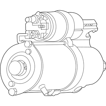 Buick 89017714 Starter