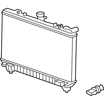 Chevy 22879423 Radiator