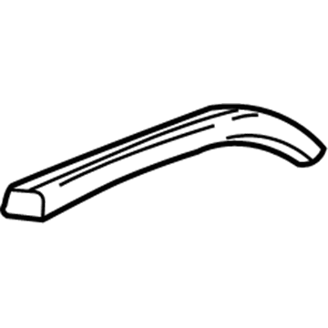 GM 15761918 Molding,Roof Panel Joint Finish