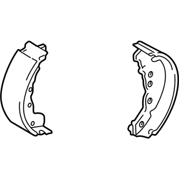 Chevy 91177388 Brake Shoes