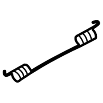 Chevy 91175622 Brake Shoes Spring