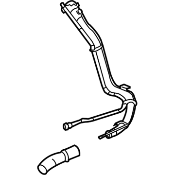 Chevy 25829295 Filler Pipe