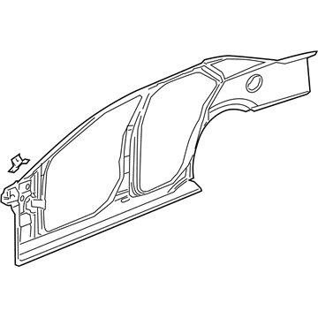 Cadillac 89022635 Uniside Panel