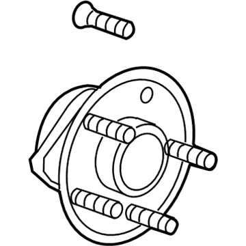 Chevy 92277024 Hub & Bearing