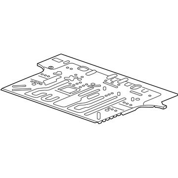 Cadillac 23347409 Rear Floor Pan