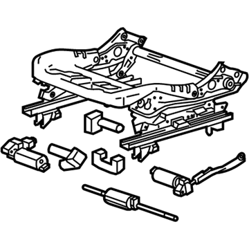 GM 13506162 Frame Assembly, Front Seat Cushion