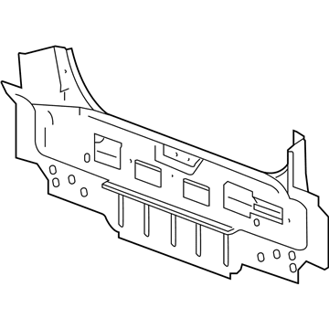 Chevy 25863250 Rear Body Panel