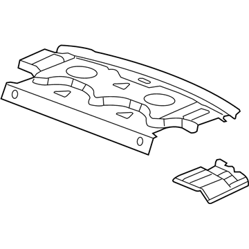 Chevy 22724705 Package Tray