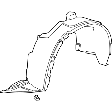 GM 42714869 Liner Assembly, Front W/H