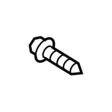 Pontiac 94520619 Belt Weatherstrip Screw