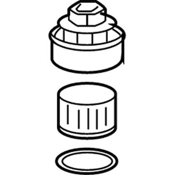 Saturn 12605565 Oil Filter Housing