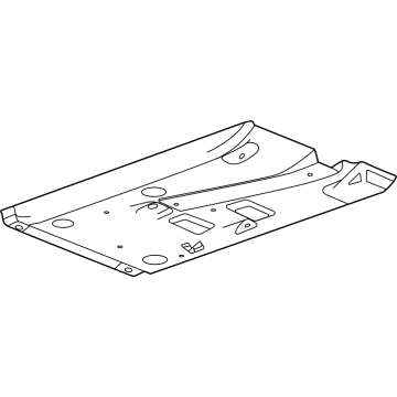 GM 84843157 Deflector Assembly, U/B Frt Air