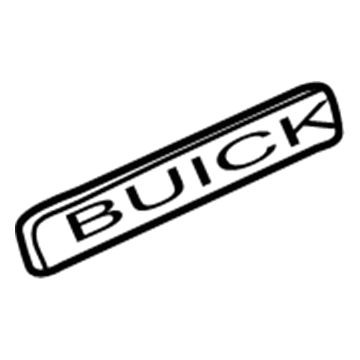 Buick 25677720 Nameplate