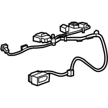 GM 84508186 Harness Assembly, F/Seat Wrg