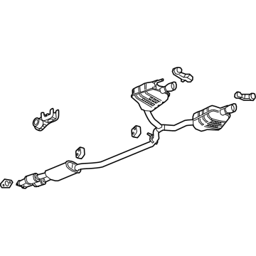 2021 Cadillac XT6 Exhaust Pipe - 85560368