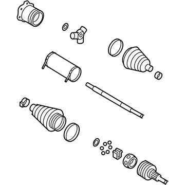 Chevy 84842044 Axle Assembly