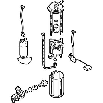 GM 92120576 Fuel Tank Fuel Pump Module(Sender & Pump)