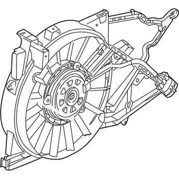 2003 Saturn LW300 Fan Blade - 15867599