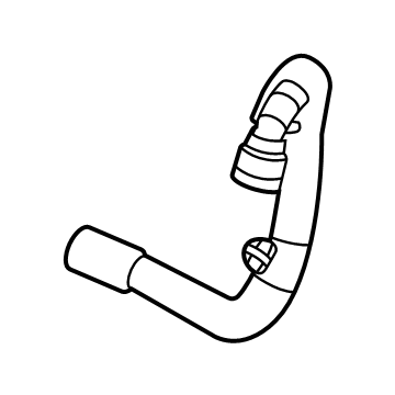 GM 84637348 Auxiliary Radiator Coolant Outlet Hose