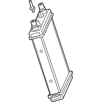 Cadillac 84577608 Auxiliary Radiator