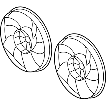 Pontiac 88956882 Fan Blade