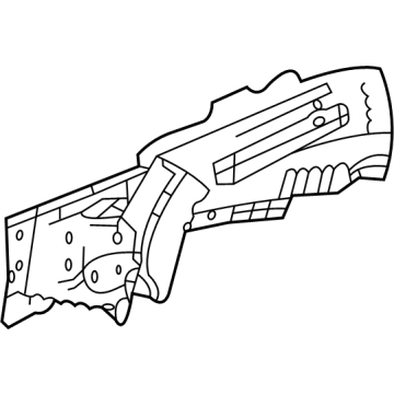 GM 42738847 Rail Assembly, F/Cmpt Frt Otr Si Frt