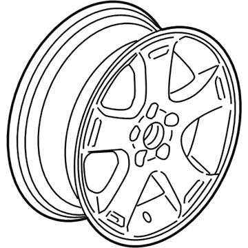 Chevy 9595415 Wheel, Alloy